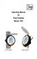 ZOE Electronics Manual