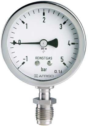 Pressure Gauge for Ultra Pure Gas Application