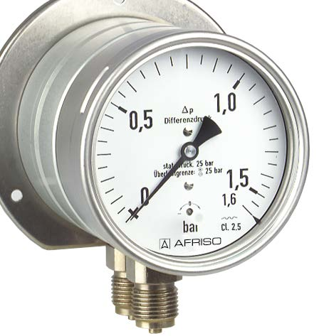 Differential Pressure Gauge - Spring Type