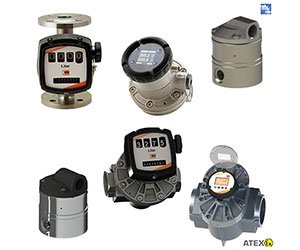 DON Oval Gear Positive Displacement Flow Meter