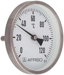 Bimetal Temperature Gauge in SS