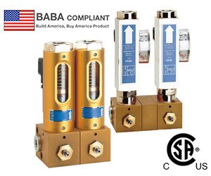 BVB Manifold Valves for VKG/VKM Variable Area Flow Meters